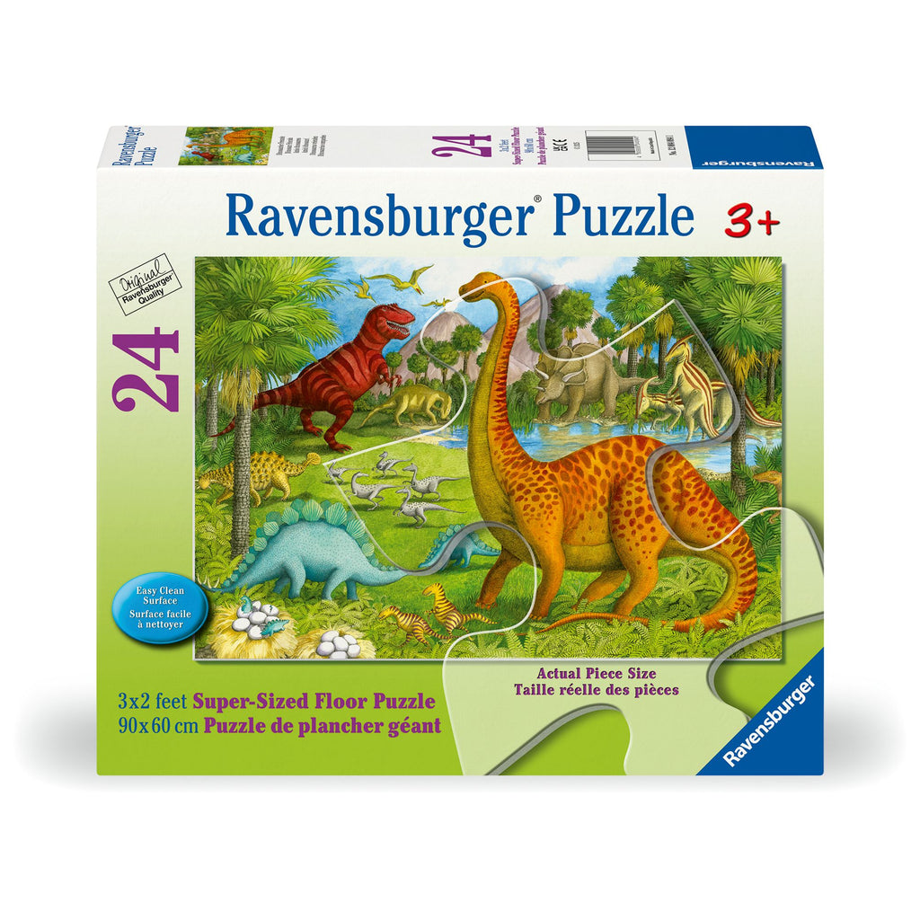 Puzzle | Dinosaur Pals | 24 Pc Floor Puzzle - CR Toys