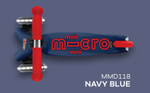 Deluxe Mini Led Micro Scooter |Navy Blue Mmd118 - CR Toys