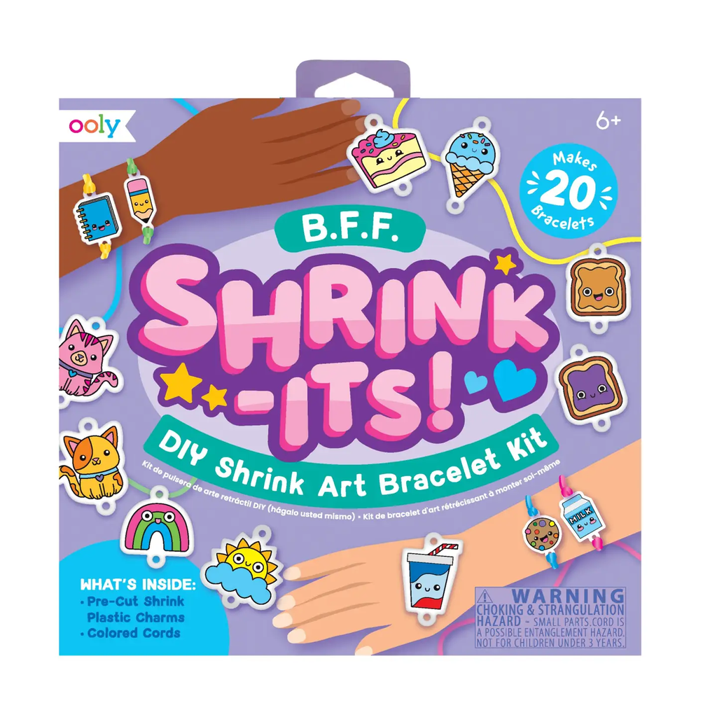 Shrink-Its | D.I.Y. Shrink Art Bracelets Kit | B.F.F. 6+