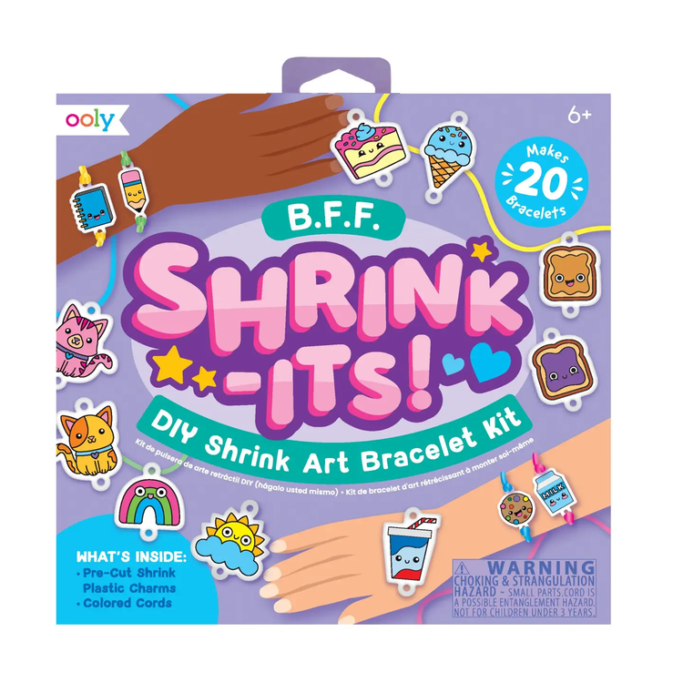 Shrink-Its | D.I.Y. Shrink Art Bracelets Kit | B.F.F. 6+