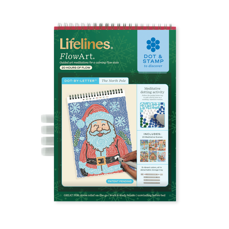 Lifelines FlowArt | Dot by Letter The North Pole - 1