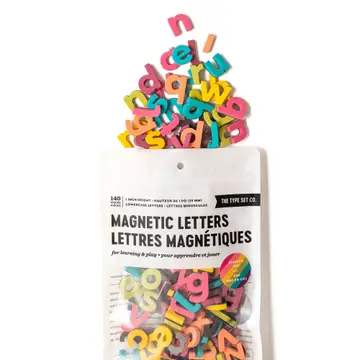 Lowercase Letters | 140pc Rainbow | 1" Letters 4+ - 1