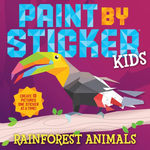 Paint By Sticker Kids | Rainforest Animals 5+ - 1