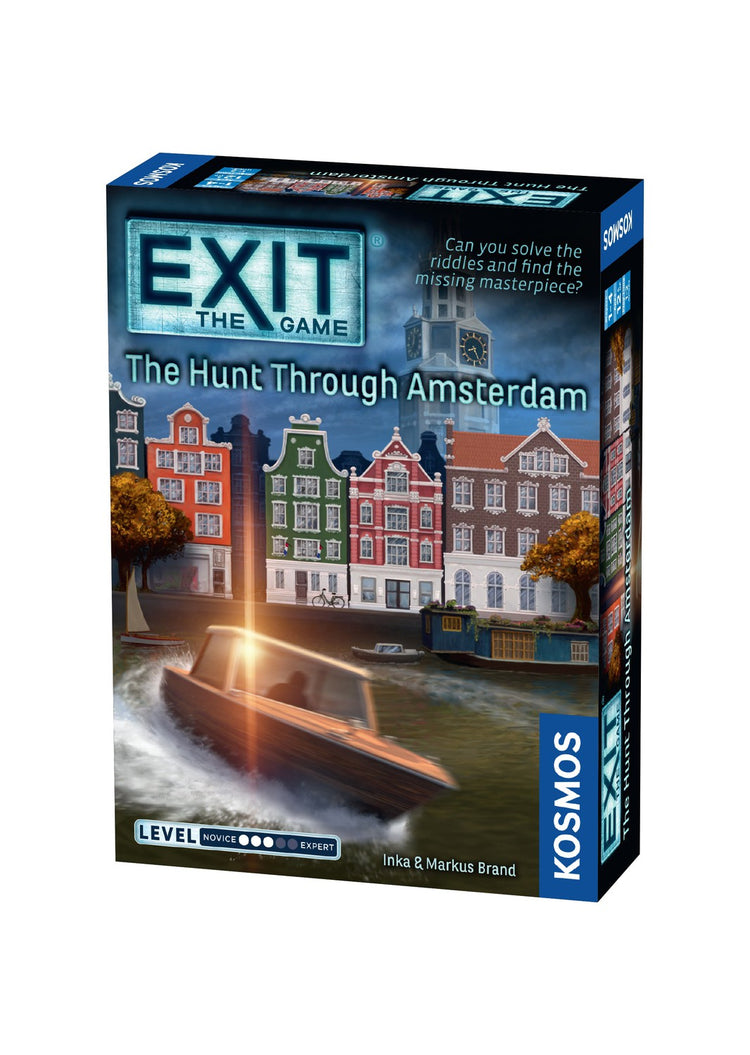 Exit Game-The Hunt Through Amsterdam Game For Ages 12+