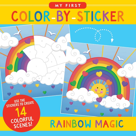 My First Color-By-Sticker Book - Rainbow Magic 4+