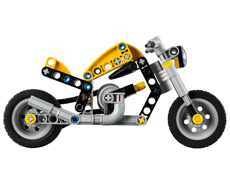 Lego Technic | Yellow Motorcycle 7+ - 3