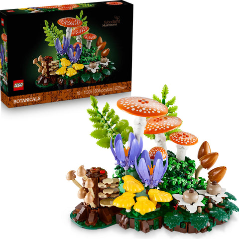 Lego Botanical | Woodland Mushroom 806 pcs 18+ - 1