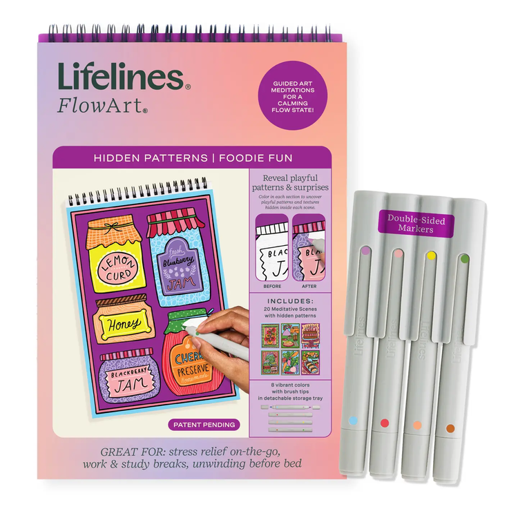 Lifelines | FlowArt | Hidden Patterns, Foodie Fun - 5