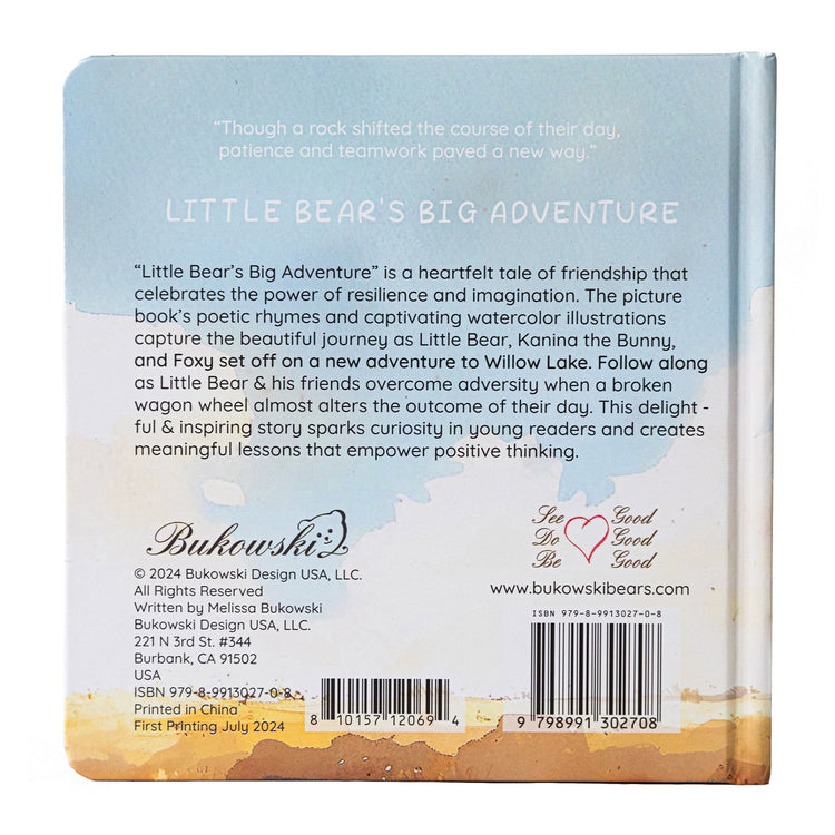 Little Bear's Big Adventure Board Book | Bukowski