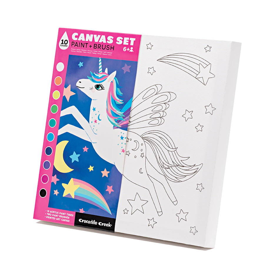 Canvas Painting Set Unicorn for Ages 6+