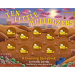 Ten Little | Bulldozers Book - CR Toys