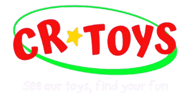 Logo for CR Toys Toy Shop in Kearney, Nebraska