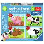 Puzzle |  On The Farm 2, 3, 4, 5 pc Puzzles - CR Toys