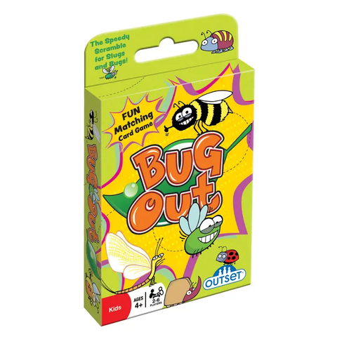 Bugs Out Card Game | 4+ - CR Toys