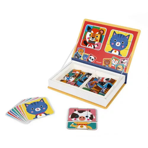 Magneti'Book - Magnetic Fun Mix And Match Playset For Ages 3+