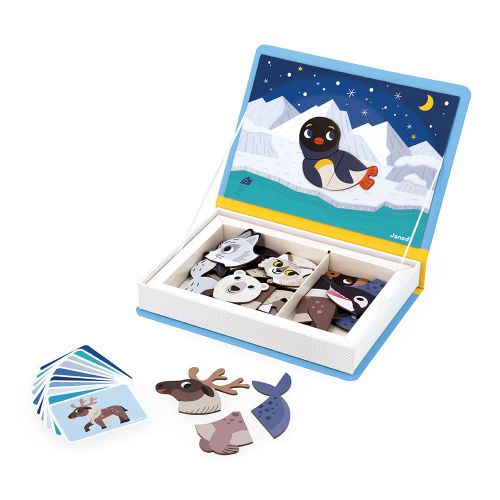 Magneti'Book - Magnetic Fun Polar Animals Playset For Ages 3+