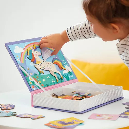 Magneti'Book - Magnetic Fun Unicorns Playset For Ages 3+