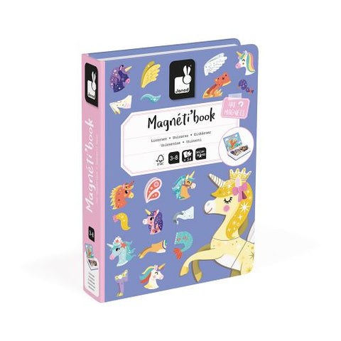 Magneti'Book - Magnetic Fun Unicorns Playset For Ages 3+