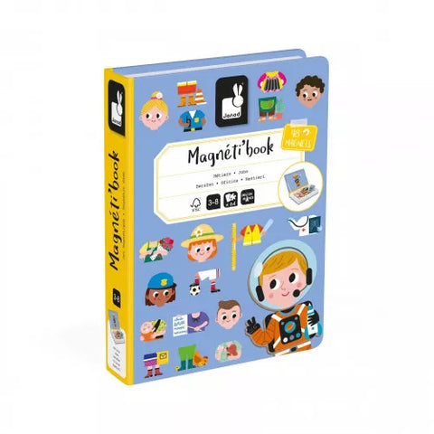 Magneti'Book - Magnetic Fun Jobs.Playset For Ages 33+