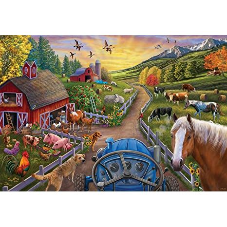 Puzzle | My First Farm | 24 pc Floor Puzzle - CR Toys