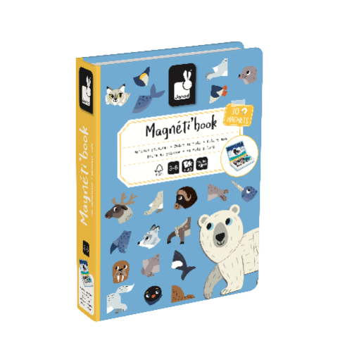 Magneti'Book - Magnetic Fun Polar Animals Playset For Ages 3+