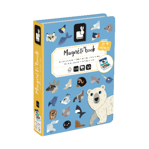 Magneti'Book - Magnetic Fun Polar Animals Playset For Ages 3+