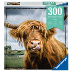Puzzle | Mom Highland Cattle | 300 pc Puzzle - CR Toys