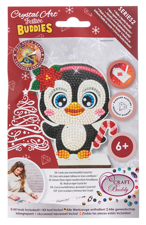 Crystal Buddies | Christmas | Penguin 6+ - 1