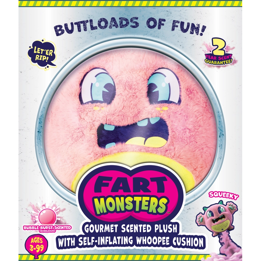Fart Monsters | Squeeky Bubblegum Scented