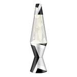 Lava Lamp | 14.5 Inch Polygon White Clear - 1