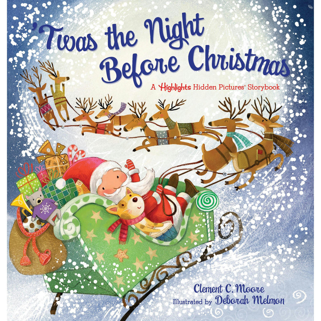 'Twas The Night Before Christmas Hidden Pictures Storybook