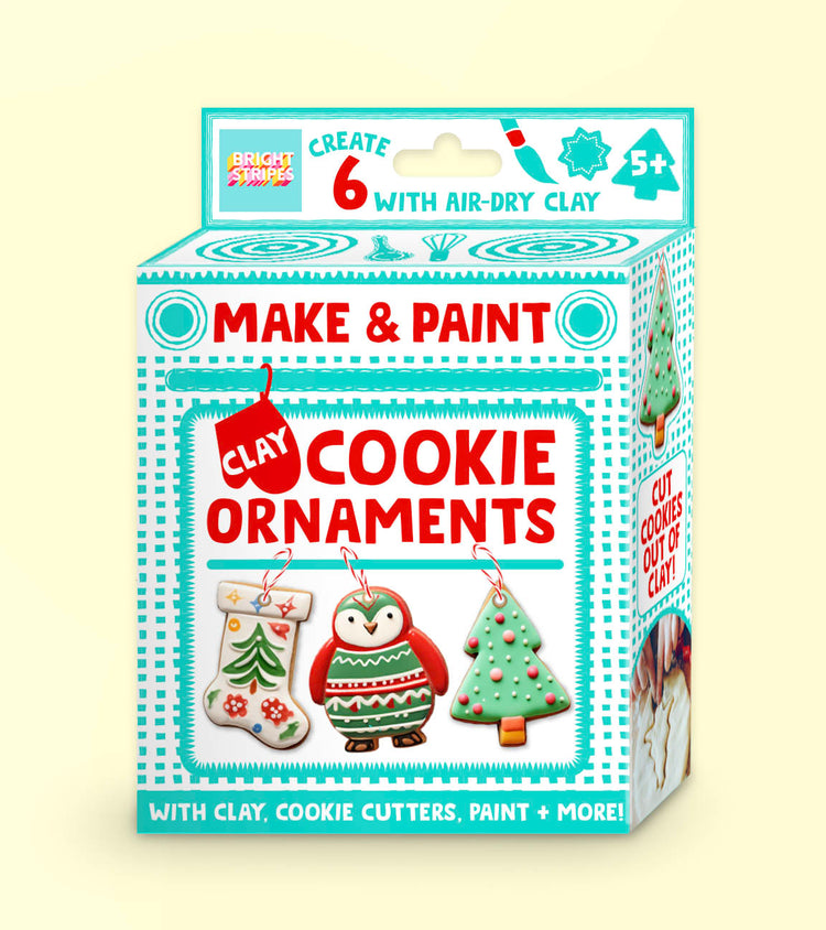 Make And Paint Clay Cookies Craft For 5+