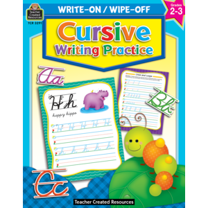 Write-On/Wipe-OD Book | Cursive Writing Practice