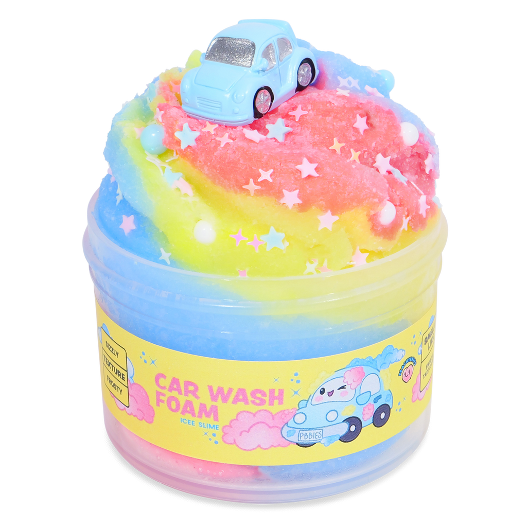 Peachybbies Slime | Car Wash Foam Icee Slime - 1