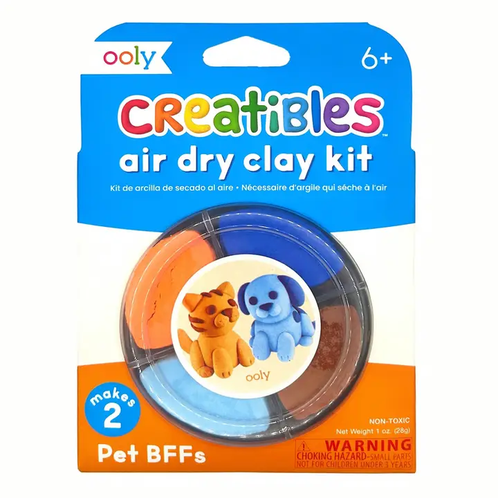 Creatibles Air Dry Clay Kit | Pet Pals 6+ - CR Toys