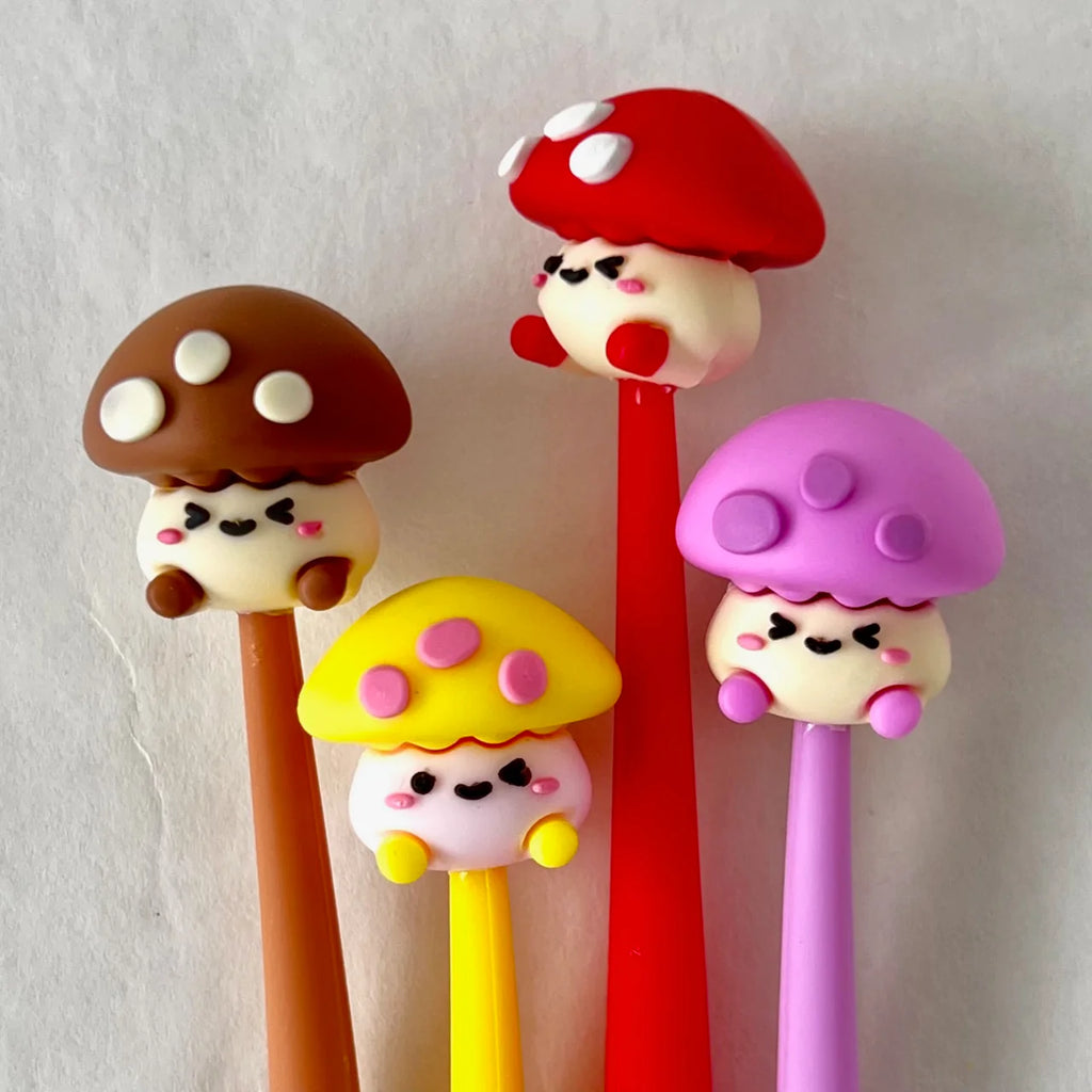 Gel Pen Mushroom Buddy Wiggle