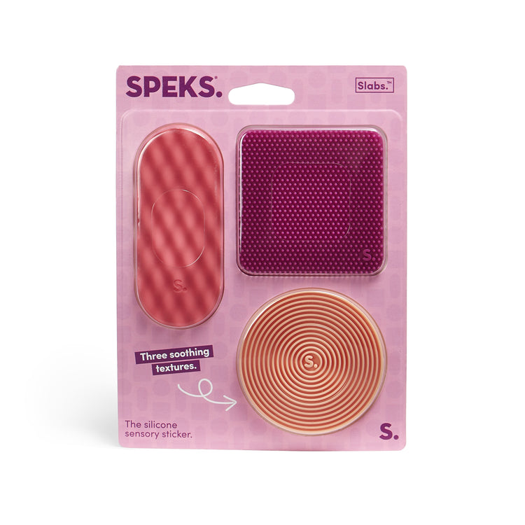 Slabs 3 Pack Sensory Stickers | Purple - 1