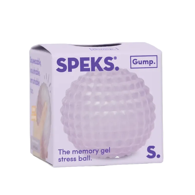 Gump Memory Gel Stress Ball | Scale (Mist) Lavendar - 1