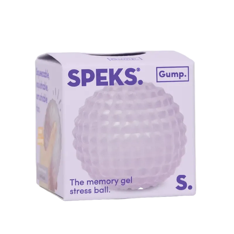 Gump Memory Gel Stress Ball | Scale (Mist) Lavendar - 1