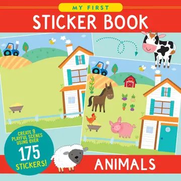 My First Sticker Book - Animals For Ages 5+