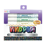 Vivid Pop! 8 Water Based Paint Markers - Metallic For Ages 8+