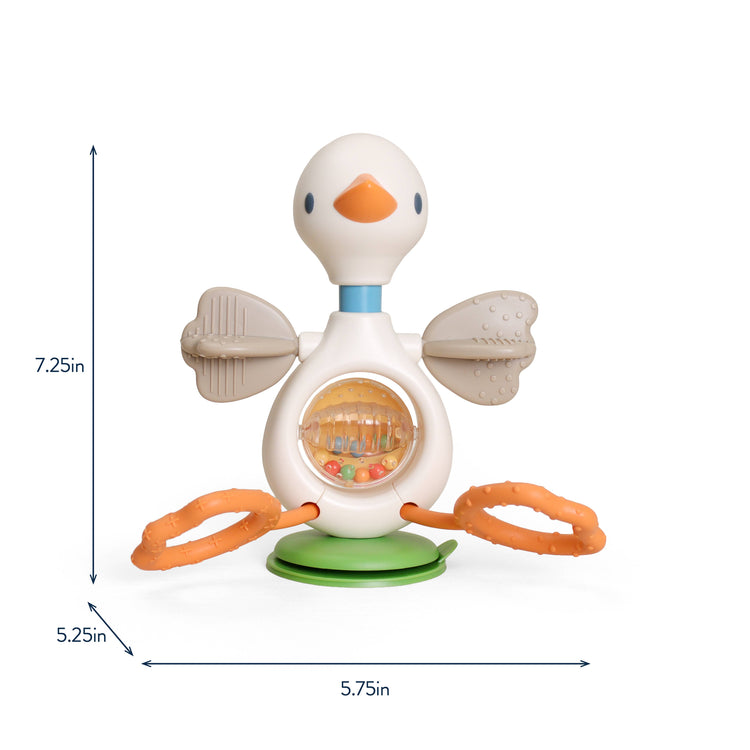 Itzy Twist & Bop | High Chair Sensory Toy Goose 3M+ - 8