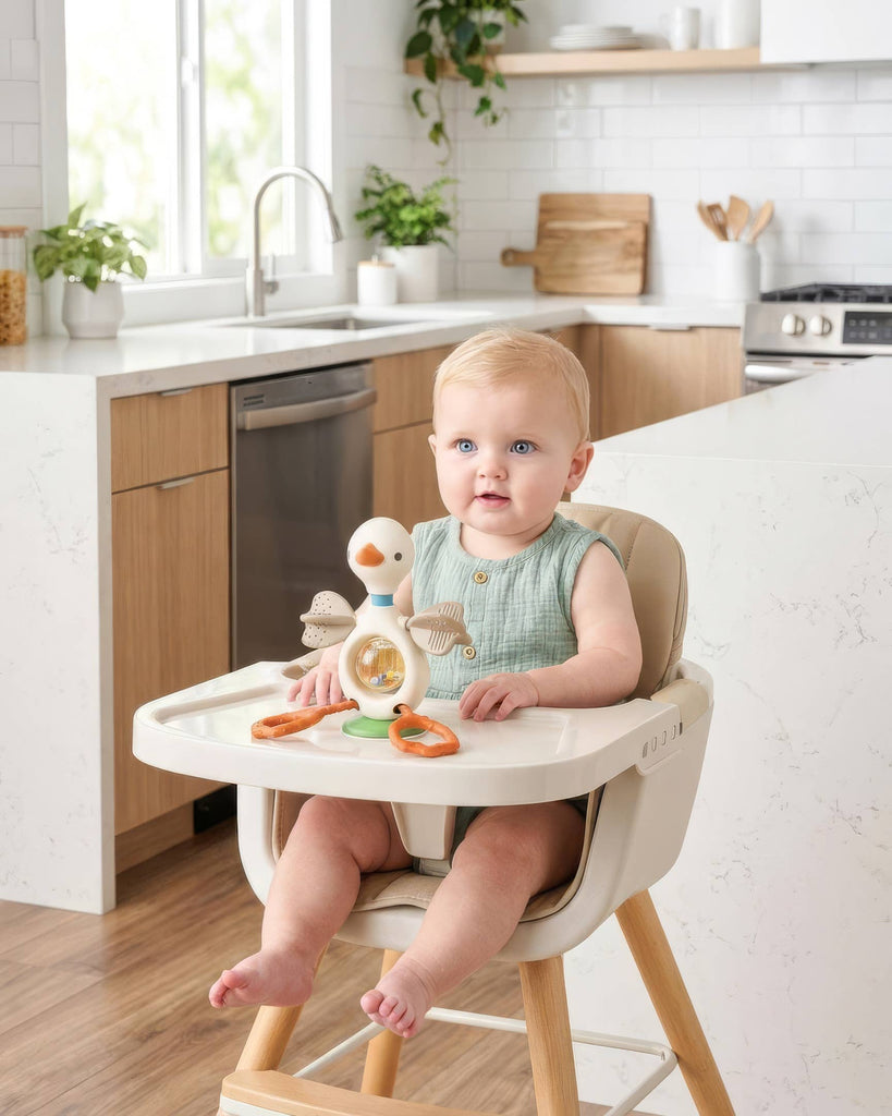 Itzy Twist & Bop | High Chair Sensory Toy Goose 3M+ - 10