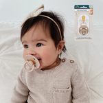 Itzy Soother | Natural Rubber Pacifier | Coconut & Toast 0-6M - 1