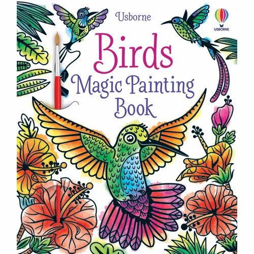 Magic Painting Book Birds