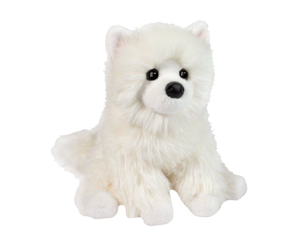 Opo White Pomeranian Dog Plush - 2