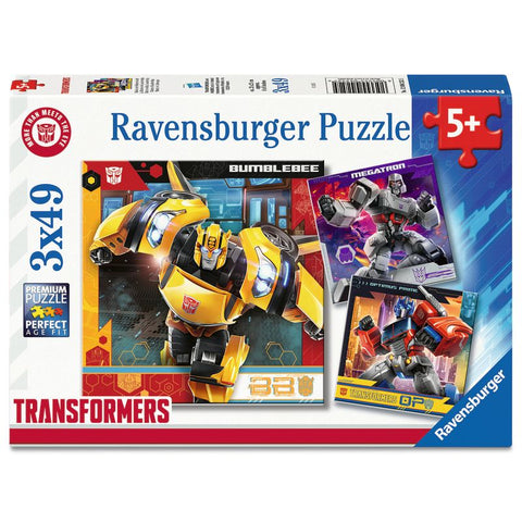 Puzzle | Transformers | 3x49 Pc - CR Toys