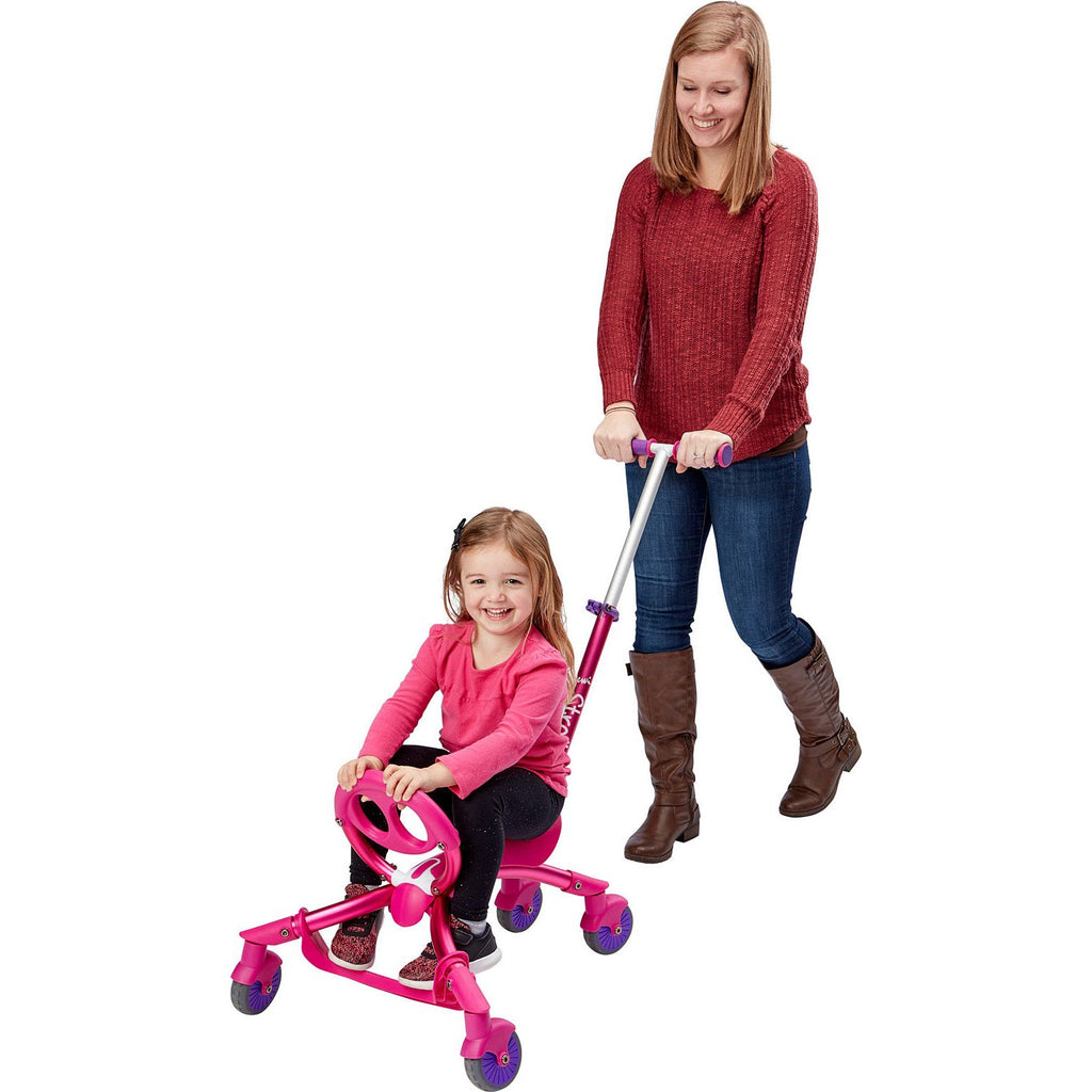 Pewi Ybike || Stroll Walking/Ride-On Pink 9M+ - CR Toys