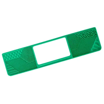 Gidgets | Silicone Sensory Mat That Fits Most Student Chromebooks | Green - 1