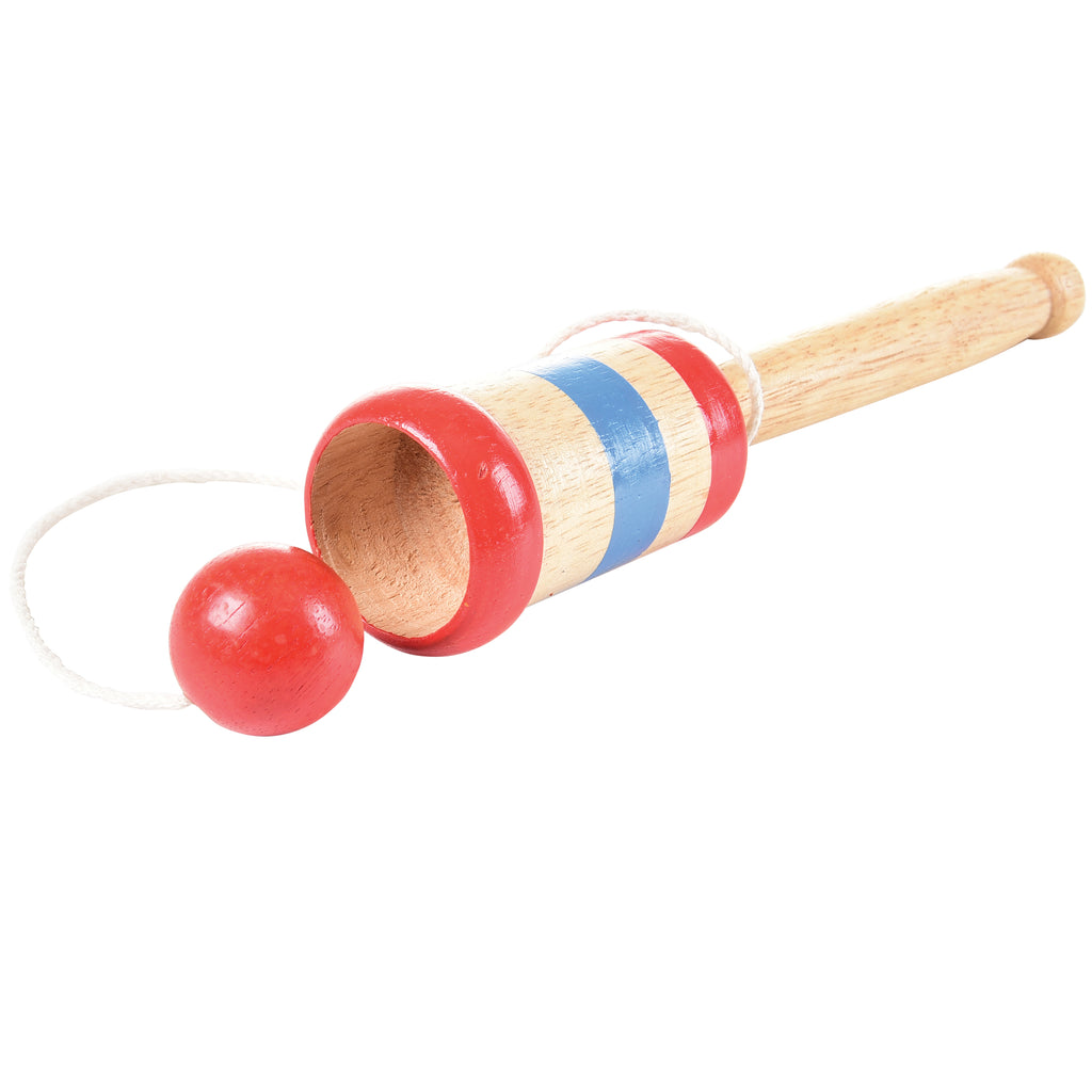 Wooden Catch Ball  For Ages 5+